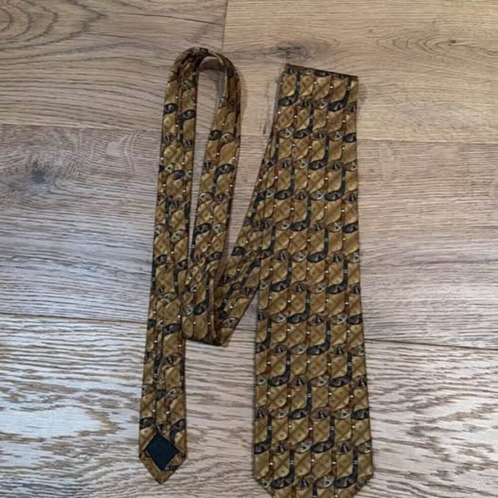 Ferrell Reed Golf Club Silk Tie